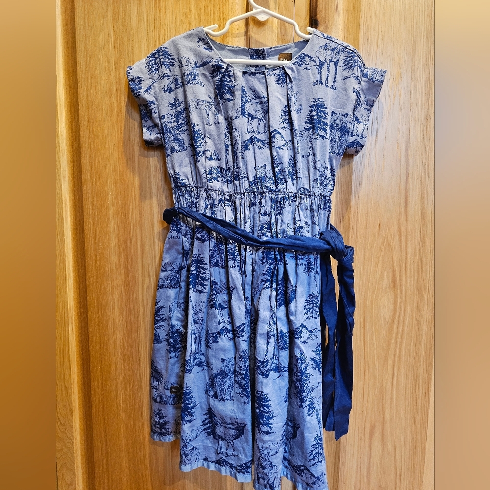 Tea Collection Woodland Toile Dress